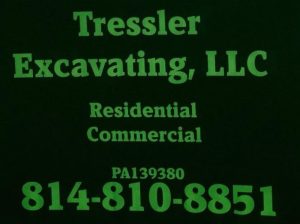 Tressler Excavating LLC Sign